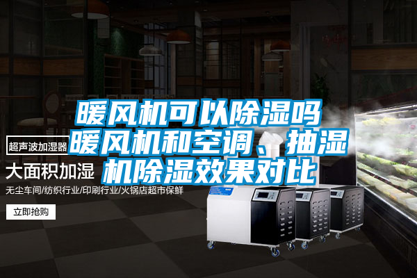 暖風(fēng)機(jī)可以除濕嗎 暖風(fēng)機(jī)和空調(diào)、抽濕機(jī)除濕效果對(duì)比