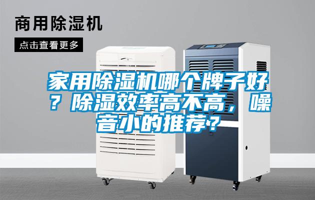 家用除濕機(jī)哪個(gè)牌子好？除濕效率高不高，噪音小的推薦？