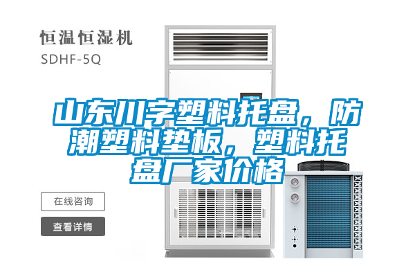 山東川字塑料托盤(pán)，防潮塑料墊板，塑料托盤(pán)廠家價(jià)格