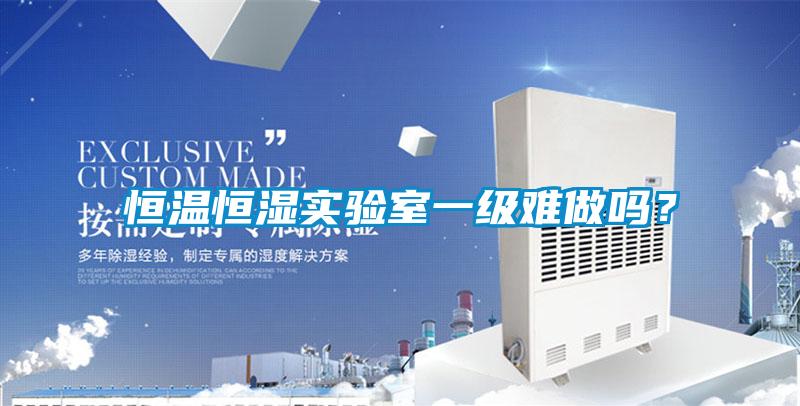 恒溫恒濕實(shí)驗(yàn)室一級(jí)難做嗎？