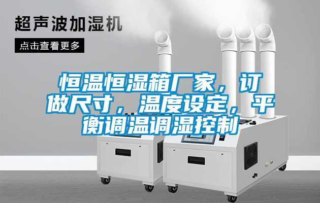恒溫恒濕箱廠家，訂做尺寸，溫度設(shè)定，平衡調(diào)溫調(diào)濕控制