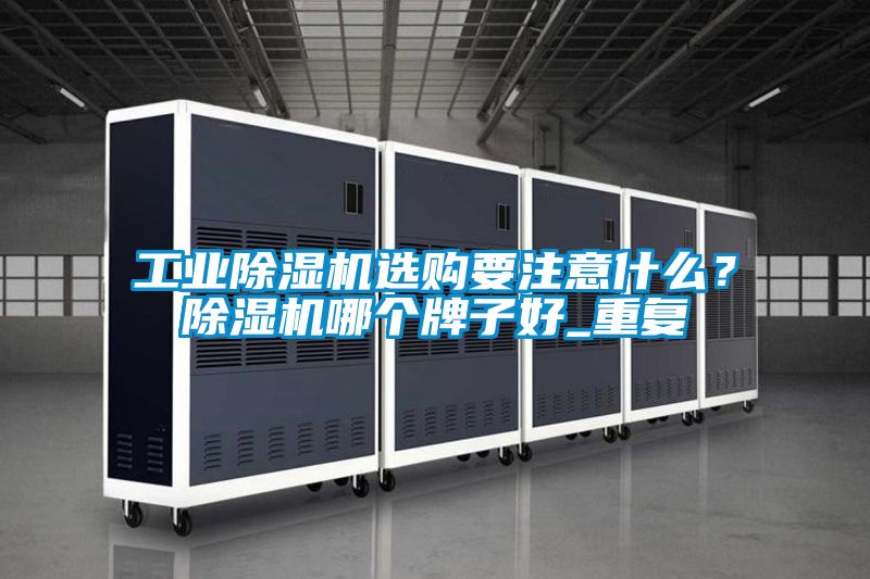 工業(yè)除濕機(jī)選購要注意什么？除濕機(jī)哪個牌子好_重復(fù)