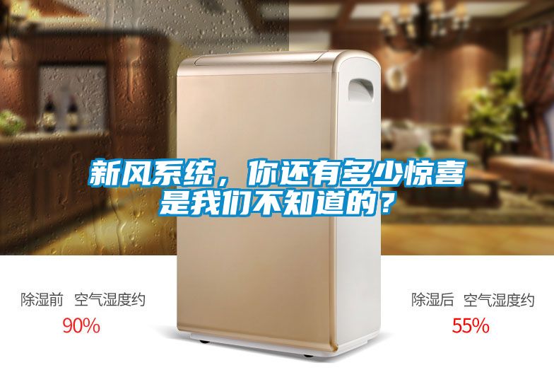 新風(fēng)系統(tǒng)，你還有多少驚喜是我們不知道的？