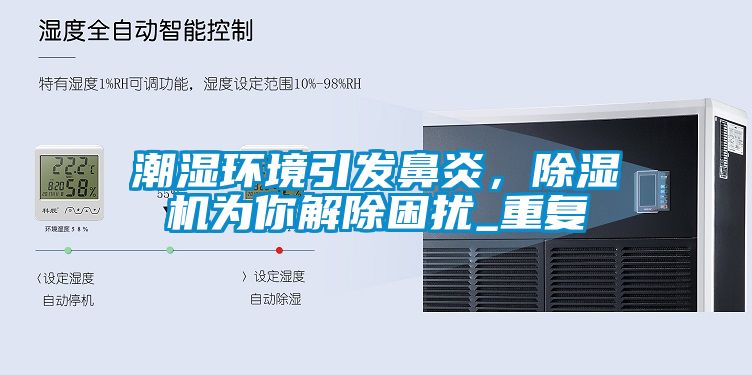 潮濕環(huán)境引發(fā)鼻炎，除濕機為你解除困擾_重復