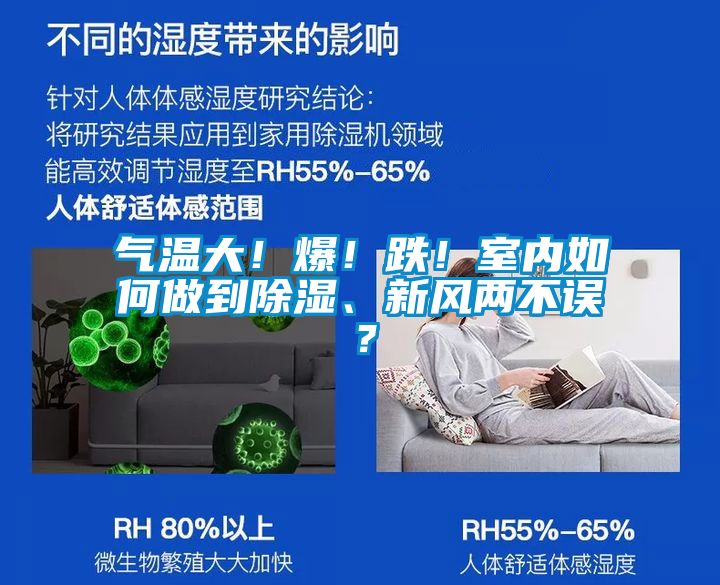 氣溫大！爆！跌！室內(nèi)如何做到除濕、新風(fēng)兩不誤？