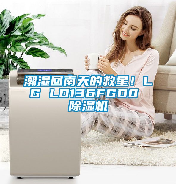 潮濕回南天的救星！LG LD136FGD0 除濕機