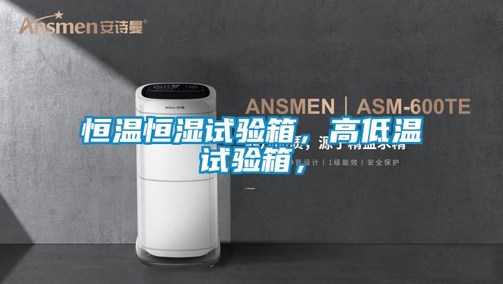 恒溫恒濕試驗箱，高低溫試驗箱，