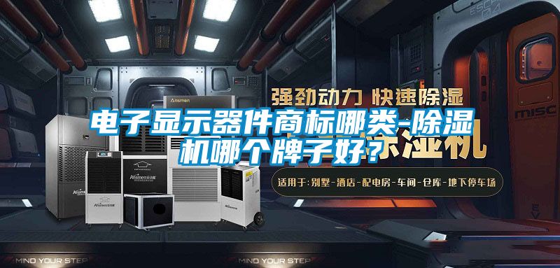 電子顯示器件商標(biāo)哪類-除濕機哪個牌子好？