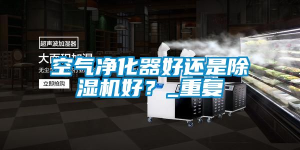 空氣凈化器好還是除濕機(jī)好？_重復(fù)