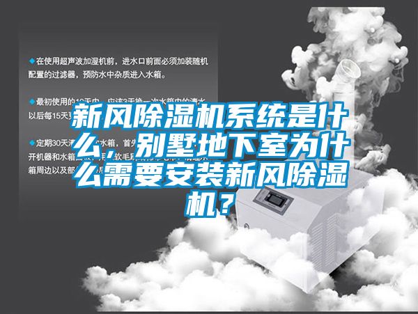 新風除濕機系統(tǒng)是什么，別墅地下室為什么需要安裝新風除濕機？