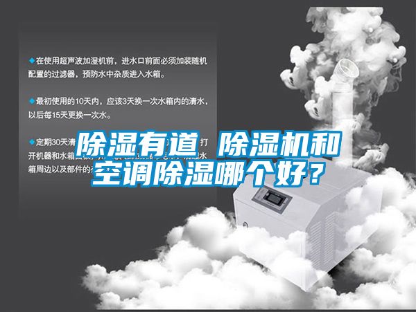 除濕有道 除濕機和空調除濕哪個好？