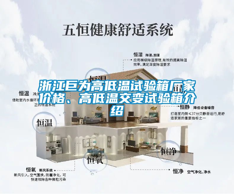浙江巨為高低溫試驗箱廠家價格、高低溫交變試驗箱介紹