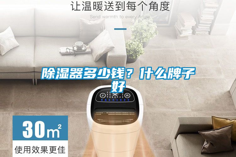 除濕器多少錢？什么牌子好