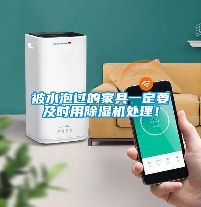 被水泡過的家具一定要及時用除濕機處理！