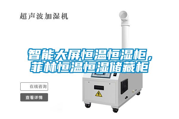智能大屏恒溫恒濕柜，菲林恒溫恒濕儲(chǔ)藏柜