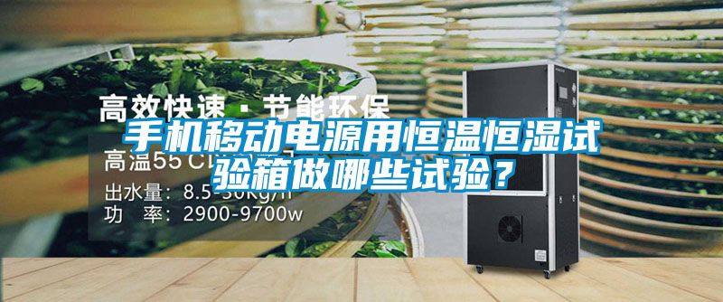 手機(jī)移動(dòng)電源用恒溫恒濕試驗(yàn)箱做哪些試驗(yàn)？