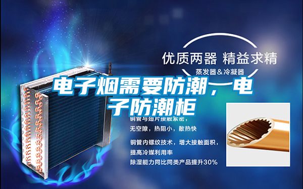 電子煙需要防潮，電子防潮柜