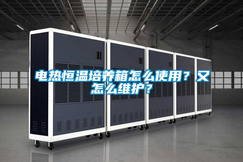 電熱恒溫培養(yǎng)箱怎么使用？又怎么維護(hù)？