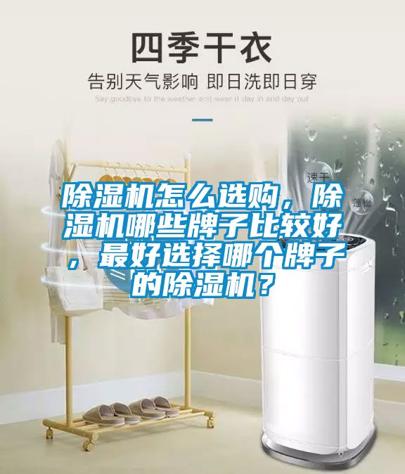 除濕機怎么選購，除濕機哪些牌子比較好，最好選擇哪個牌子的除濕機？