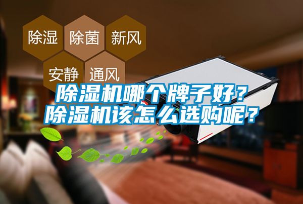 除濕機哪個牌子好？除濕機該怎么選購呢？