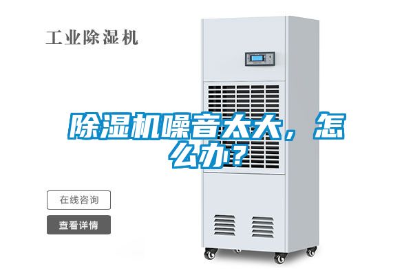 除濕機噪音太大，怎么辦？