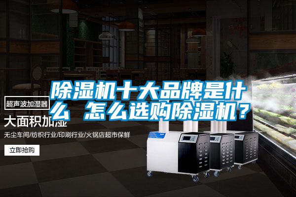 除濕機(jī)十大品牌是什么 怎么選購除濕機(jī)？