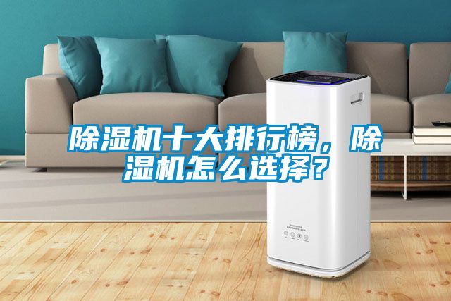 除濕機十大排行榜，除濕機怎么選擇？