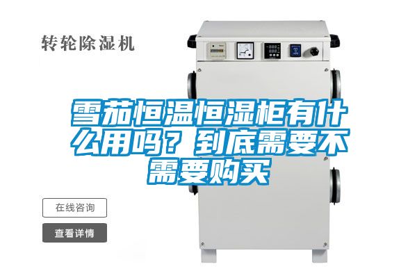 雪茄恒溫恒濕柜有什么用嗎？到底需要不需要購(gòu)買(mǎi)