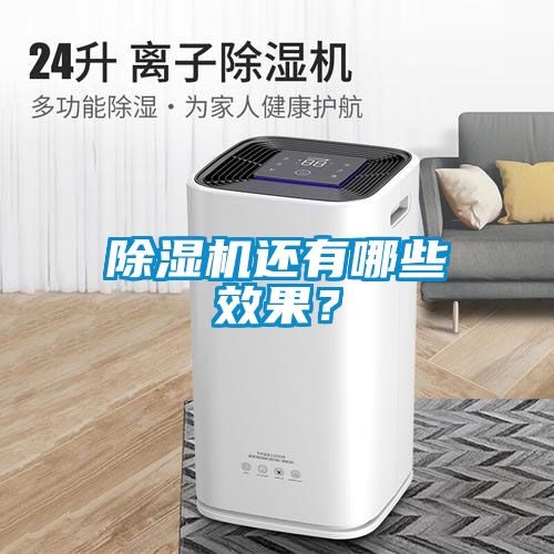 除濕機(jī)還有哪些效果？