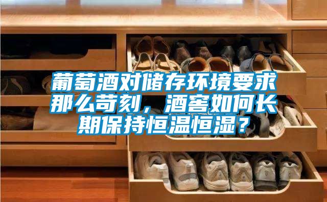 葡萄酒對(duì)儲(chǔ)存環(huán)境要求那么苛刻，酒窖如何長期保持恒溫恒濕？