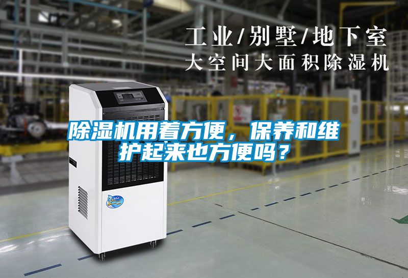 除濕機(jī)用著方便，保養(yǎng)和維護(hù)起來(lái)也方便嗎？