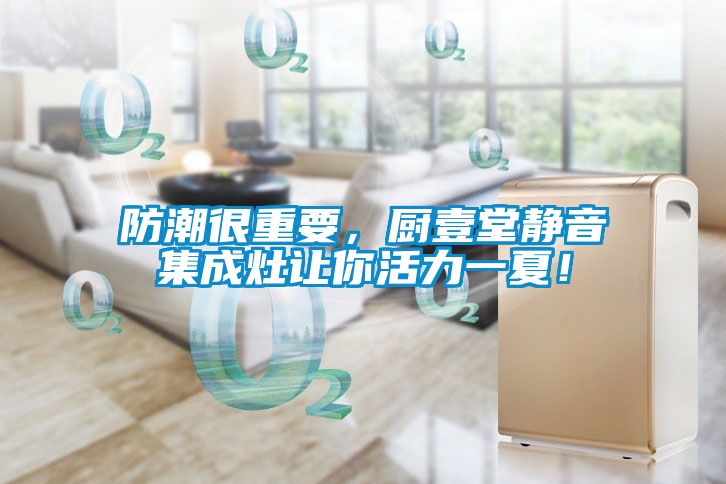 防潮很重要，廚壹堂靜音集成灶讓你活力一夏！