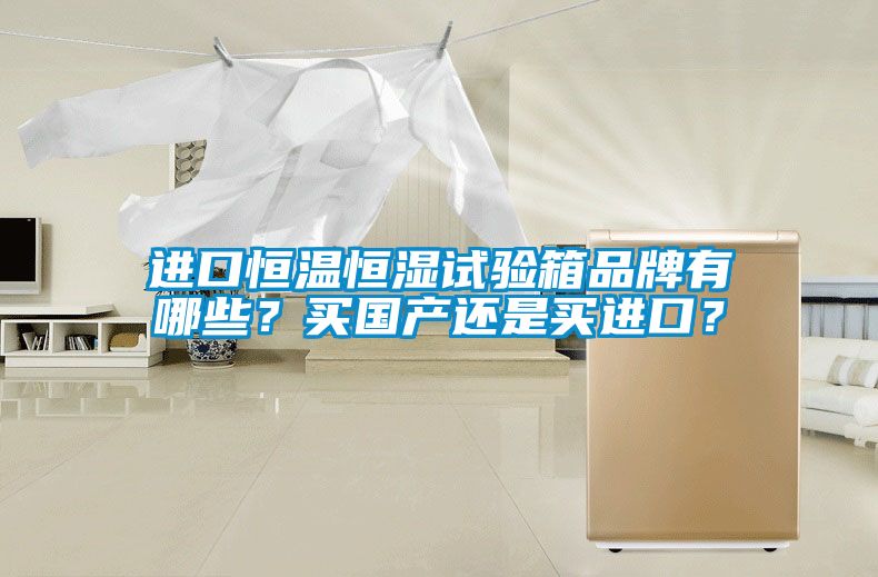 進口恒溫恒濕試驗箱品牌有哪些？買國產(chǎn)還是買進口？