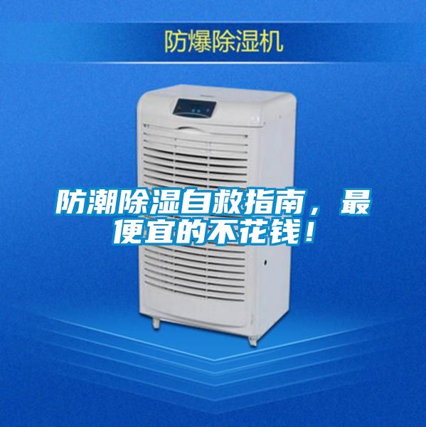 防潮除濕自救指南，最便宜的不花錢！