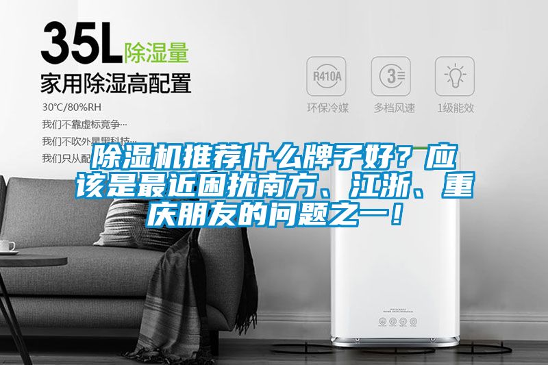 除濕機推薦什么牌子好？應該是最近困擾南方、江浙、重慶朋友的問題之一！