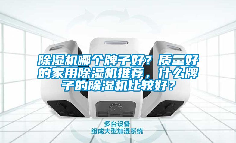 除濕機(jī)哪個牌子好？質(zhì)量好的家用除濕機(jī)推薦，什么牌子的除濕機(jī)比較好？