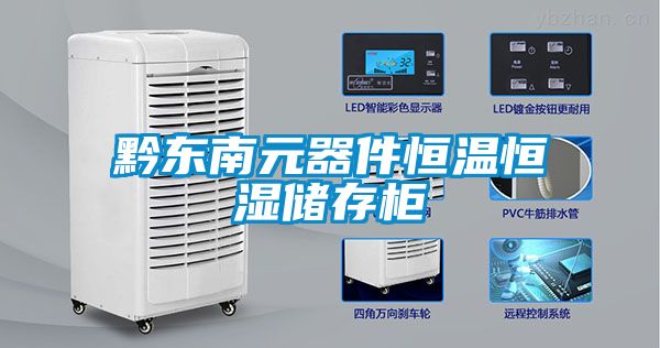 黔東南元器件恒溫恒濕儲存柜