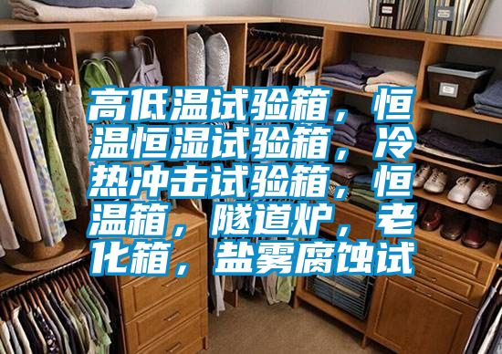 高低溫試驗箱，恒溫恒濕試驗箱，冷熱沖擊試驗箱，恒溫箱，隧道爐，老化箱，鹽霧腐蝕試
