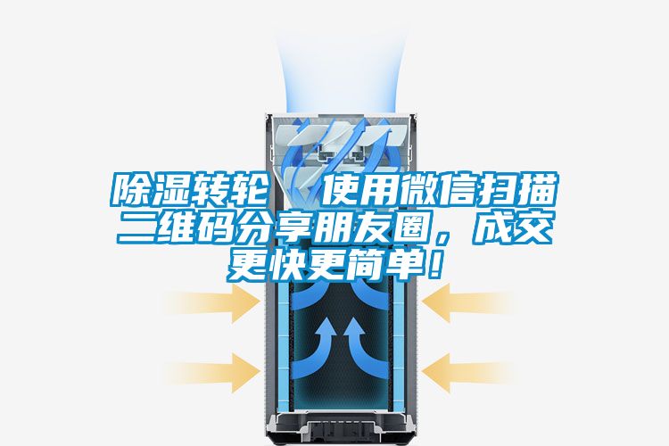 除濕轉(zhuǎn)輪  使用微信掃描二維碼分享朋友圈，成交更快更簡單！