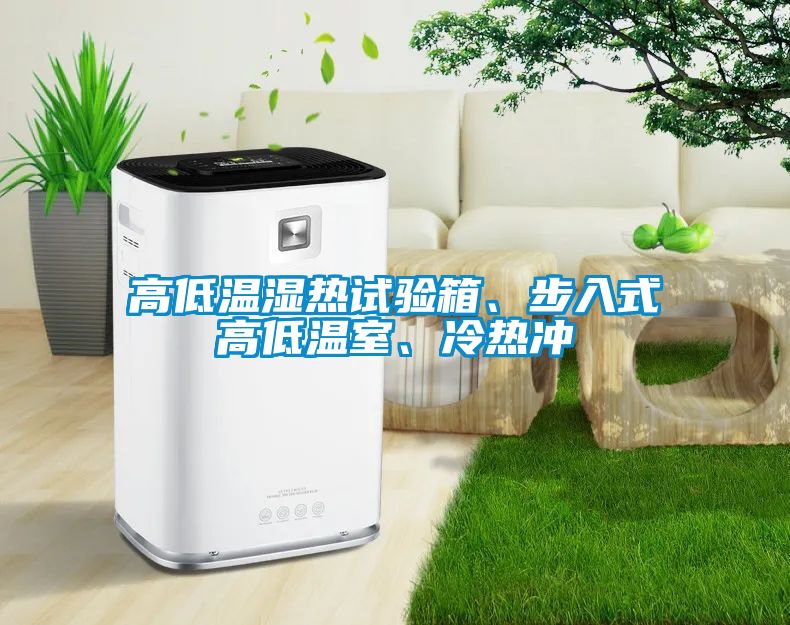 高低溫濕熱試驗箱、步入式高低溫室、冷熱沖
